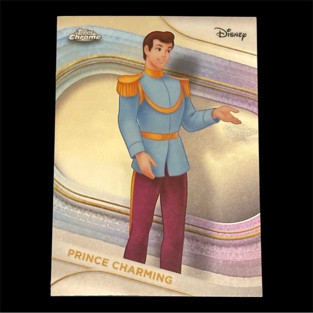 [5/$15] 2025 TOPPS CHROME DISNEY PRINCE CHARMING CINDERELLA - BASE SET CARD #76